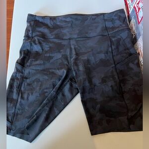 Lululemon Camo Athletic Shorts